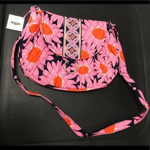 Vera Bradley saddle up loves me pink daisy